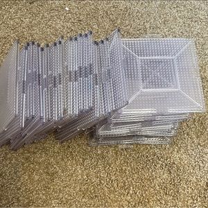 Perler bead pegboards